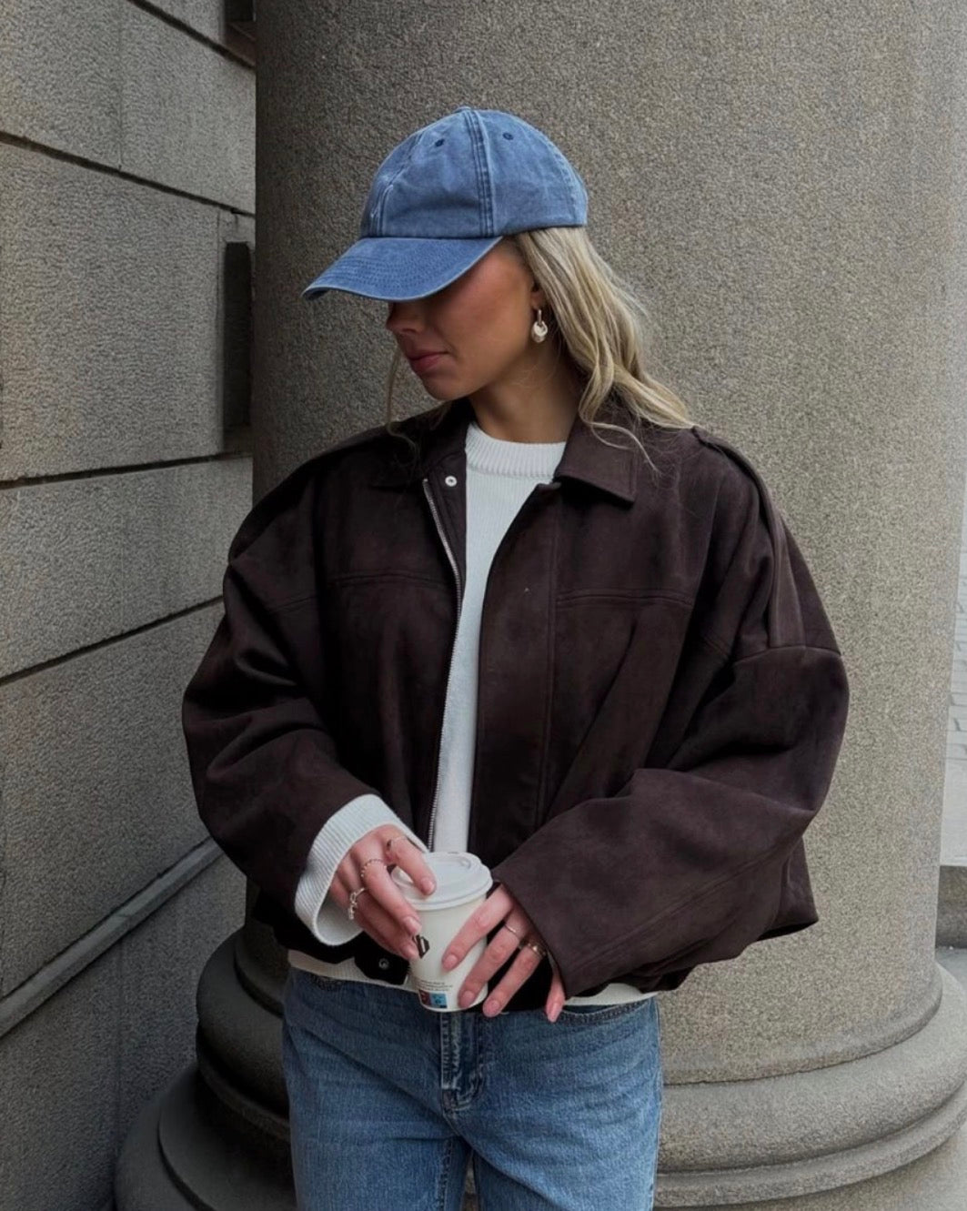 VMHAZEL Otw Bomber - Chocolate Torte